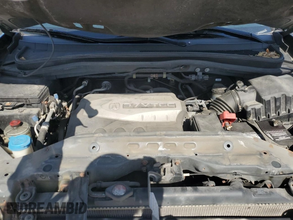 2007 Acura MDX with VIN 2HNYD28257H541599, listed as a Copart auction lot 52985525 with 98,835 mi miles and Salvage Title. Bid and sale history available at carsss.com. Image 12.