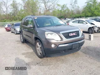 2011 GMC Acadia SLT1 with VIN 1GKKVRED1BJ176096, listed as a IAAI auction lot 42136262 with 95,756 mi miles and . Bid and sale history available at DreamBid. Image 1.