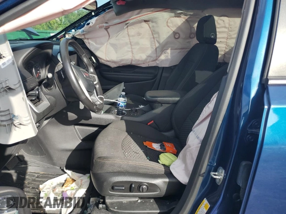 2021 GMC Terrain SLE z VIN 3GKALTEV5ML386834, wystawiony jako Copart lot #62915845 z przebiegiem 81 497 mil mil oraz Szkoda całkowita • Salvage title. Historia ofert i sprzedaży dostępna na DreamBid. Obrazek 7.