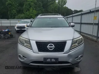 2014 Nissan Pathfinder Platinum Hybrid with VIN 5N1CR2MM1EC660531, listed as a Copart auction lot 59634305 with 164,996 mi miles and Clean title. Bid and sale history available at DreamBid. Image 5.
