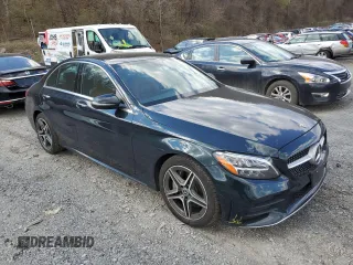 2019 Mercedes-Benz C 300 with VIN 55SWF8EB6KU292709, listed as a Copart auction lot 52103135 with 101,418 mi miles and Salvage Title. Bid and sale history available at DreamBid. Image 4.