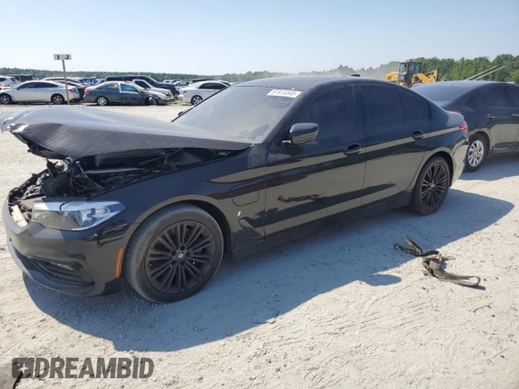 2018 BMW 5 Series 530e with VIN WBAJA9C5XJB249695, listed as a Copart auction lot 61974345 with Not provided miles and Clean title. Bid and sale history available at DreamBid. Image 1.