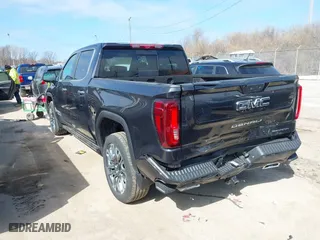 2023 GMC Sierra 1500 Denali Ultimate with VIN 1GTUUHE89PZ314769, listed as a IAAI auction lot 41834479 with 28,088 mi miles. Bid and sale history available at carsss.com. Image 3.