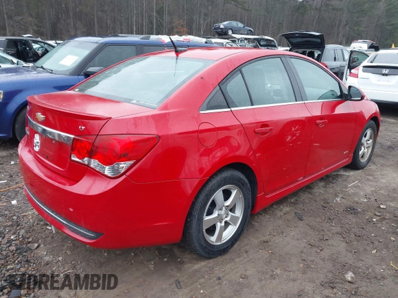 2012 Chevrolet Cruze 1LT with VIN 1G1PF5SC6C7367104, listed as a IAAI auction lot 41430407 with 125,296 mi miles and . Bid and sale history available at DreamBid. Image 4.