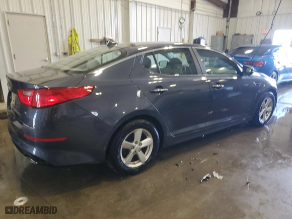 2015 Kia Optima LX with VIN KNAGM4A73F5594002, listed as a Copart auction lot 48220785 with 97,668 mi miles and Clean Title. Bid and sale history available at carsss.com. Image 3.