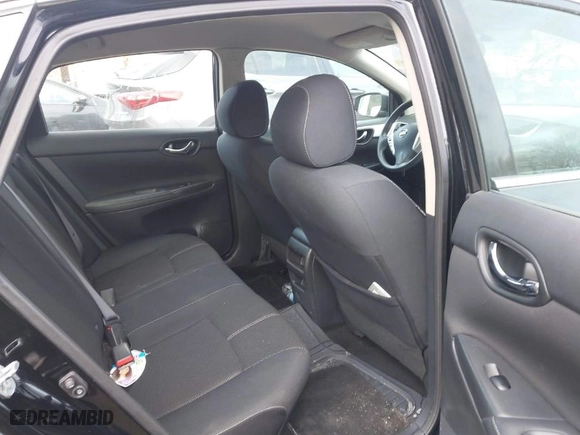 2017 Nissan Sentra SV with VIN 3N1AB7AP9HY223595, listed as a IAAI auction lot 41706424 with 110,555 mi miles. Bid and sale history available at carsss.com. Image 8.