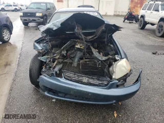 1996 Honda Civic DX with VIN 2HGEJ6621TH525813, listed as a Copart auction lot 48151765 with 229,339 mi miles and Salvage Title. Bid and sale history available at carsss.com. Image 5.