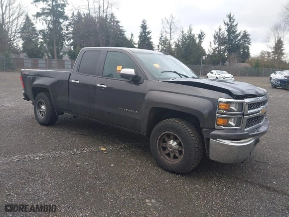 2015 Chevrolet Silverado 1500 Work Truck with VIN 1GCVKPEC1FZ401637, listed as a IAAI auction lot 41750460 with 162,729 mi miles. Bid and sale history available at carsss.com. Image 1.