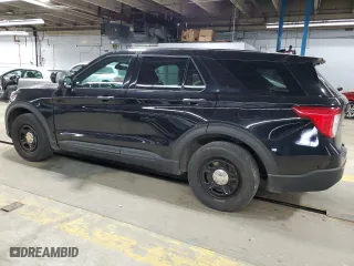 2020 Ford Police Interceptor Utility with VIN 1FM5K8AB4LGB22639, listed as a Copart auction lot 52730335 with 113,470 mi miles and Clean Title. Bid and sale history available at carsss.com. Image 2.