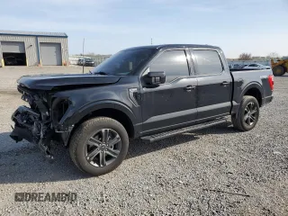 2023 Ford F-150 XL with VIN 1FTFW1E87PFC46077, listed as a Copart auction lot 51085165 with 18,297 mi miles and Salvage Title. Bid and sale history available at carsss.com. Image 1.