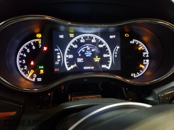 2021 Jeep Grand Cherokee Trailhawk with VIN 1C4RJFLG1MC759440, listed as a Copart auction lot 48823975 with 63,340 mi miles and Salvage title. Bid and sale history available at DreamBid. Image 9.