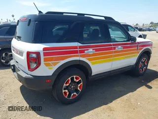 2024 Ford Bronco with VIN 3FMCR9K67RRF43668, listed as a IAAI auction lot 42328450 with 8,061 mi miles and . Bid and sale history available at DreamBid. Image 4.