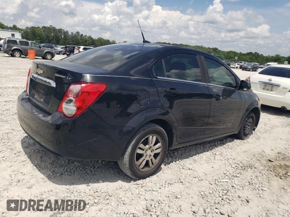 2013 Chevrolet Sonic LT with VIN 1G1JC5SH4D4253602, listed as a Copart auction lot 55727875 with 155,217 mi miles and Clean Title. Bid and sale history available at DreamBid. Image 3.