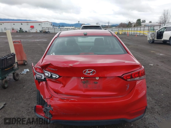 2018 Hyundai Accent Limited with VIN 3KPC34A39JE029719, listed as a IAAI auction lot 41867714 with 89,442 mi miles. Bid and sale history available at carsss.com. Image 16.