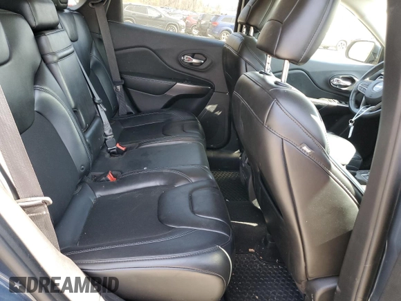 2019 Jeep Cherokee Latitude Plus with VIN 1C4PJMLB5KD384675, listed as a Copart auction lot 53583855 with 64,271 mi miles and Salvage Title. Bid and sale history available at DreamBid. Image 11.