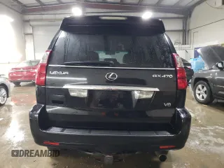 2009 Lexus GX 470 with VIN JTJBT20X990175379, listed as a Copart auction lot 81489044 with 135,386 mi miles and Salvage Title. Bid and sale history available at carsss.com. Image 6.