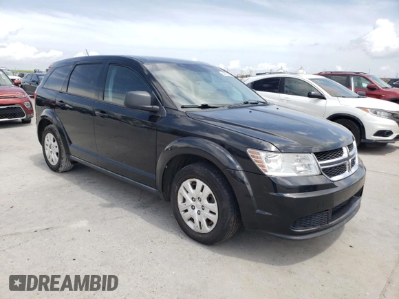 2015 Dodge Journey American Value with VIN 3C4PDCAB2FT547836, listed as a Copart auction lot 54337615 with 169,288 mi miles and Salvage Title. Bid and sale history available at DreamBid. Image 4.