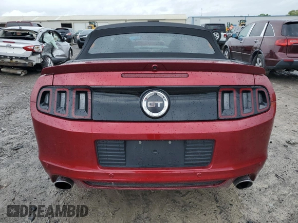 2014 Ford Mustang GT with VIN 1ZVBP8FF4E5255787, listed as a Copart auction lot 54500785 with 67,702 mi miles and Salvage title. Bid and sale history available at DreamBid. Image 6.