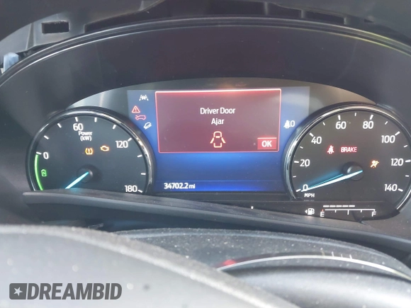 2021 Ford Escape SE Hybrid z VIN 1FMCU0BZXMUB18032, wystawiony jako IAAI lot #41481800 z przebiegiem 34 702 mil mil oraz . Historia ofert i sprzedaży dostępna na DreamBid. Obrazek 7.