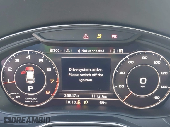 2020 Audi Q5 Premium Plus with VIN WA1BNAFY5L2023323, listed as a IAAI auction lot 41674930 with 35,847 mi miles and . Bid and sale history available at DreamBid. Image 7.
