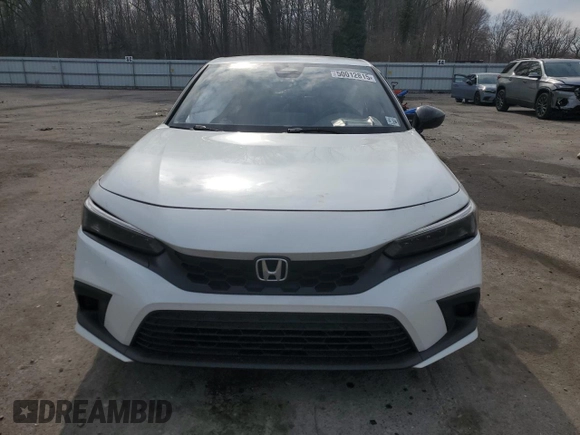 2023 Honda Civic Sport with VIN 19XFL2H87PE014387, listed as a Copart auction lot 50012815 with 62,079 mi miles and Salvage Title. Bid and sale history available at DreamBid. Image 5.
