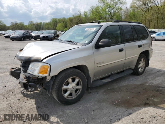 2006 GMC Envoy SLE with VIN 1GKDT13S662223768, listed as a Copart auction lot 55026335 with 149,787 mi miles and Salvage title. Bid and sale history available at DreamBid. Image 1.