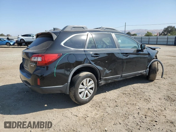 2016 Subaru Outback Premium with VIN 4S4BSAHC7G3318774, listed as a Copart auction lot 60247035 with 70,442 mi miles and Salvage title. Bid and sale history available at DreamBid. Image 3.