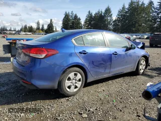 2017 Kia Forte LX with VIN 3KPFK4A78HE128822, listed as a Copart auction lot 52456895 with 0 mi miles and Salvage Title. Bid and sale history available at carsss.com. Image 3.