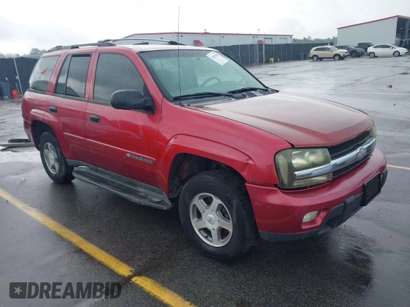 2003 Chevrolet TrailBlazer LS with VIN 1GNDS13S732274374, listed as a IAAI auction lot 42083080 with Not Provided miles and . Bid and sale history available at DreamBid. Image 1.