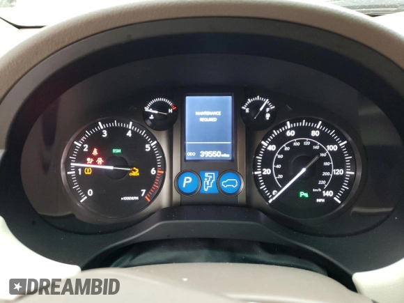2019 Lexus GX with VIN JTJBM7FX3K5232170, listed as a Copart auction lot 47589303 with 39,550 mi miles. Bid and sale history available at carsss.com. Image 9.