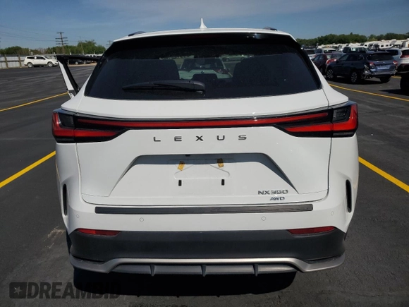 2024 Lexus NX 350 F Sport z VIN 2T2KGCEZ9RC040301, wystawiony jako Copart lot #58725945 z przebiegiem Nie podano mil oraz Szkoda całkowita • Salvage title. Historia ofert i sprzedaży dostępna na DreamBid. Obrazek 6.