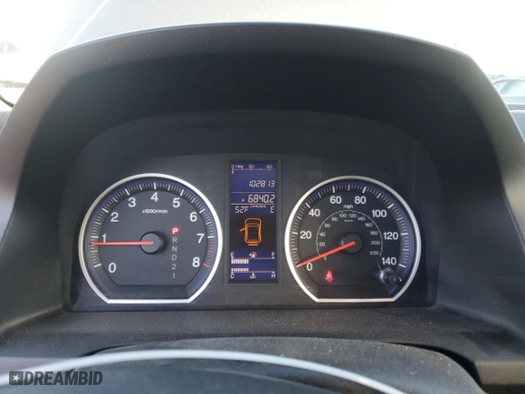 2010 Honda CR-V EX with VIN 3CZRE4H53AG707407, listed as a Copart auction lot 49317015 with 102,813 mi miles and Salvage Title. Bid and sale history available at carsss.com. Image 9.