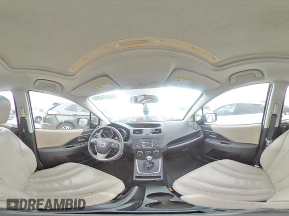 2012 Mazda 5 Touring with VIN JM1CW2CL2C0113997, listed as a Copart auction lot 54355345 with 126,267 mi miles and Salvage Title. Bid and sale history available at DreamBid. Image 14.