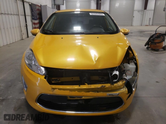 2011 Ford Fiesta SES with VIN 3FADP4FJ7BM114331, listed as a Copart auction lot 52442425 with 54,756 mi miles and Salvage Title. Bid and sale history available at carsss.com. Image 5.