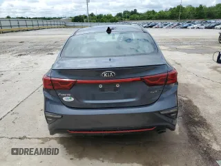 2021 Kia Forte GT-Line with VIN 3KPF34AD9ME282324, listed as a Copart auction lot 56571845 with Not provided miles and Non repairable. Bid and sale history available at DreamBid. Image 6.