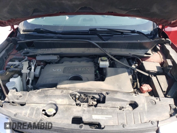 2017 Nissan Pathfinder SV z VIN 5N1DR2MNXHC639680, wystawiony jako Copart lot #54716355 z przebiegiem 110 093 mil mil oraz Szkoda całkowita • Salvage title. Historia ofert i sprzedaży dostępna na DreamBid. Obrazek 12.