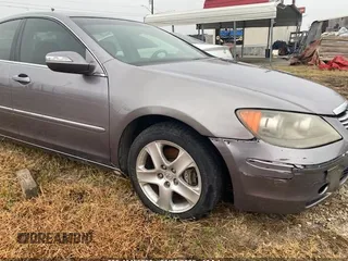 2008 Acura RL Tech Pkg with VIN JH4KB16648C001780, listed as a IAAI auction lot 41455258 with 1 mi miles. Bid and sale history available at carsss.com. Image 1.
