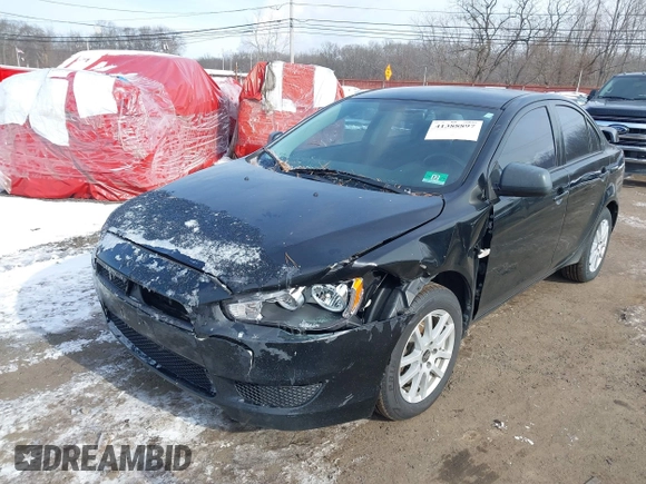 2009 Mitsubishi Lancer DE with VIN JA3AU16U39U000541, listed as a IAAI auction lot 41388897 with 226,951 mi miles. Bid and sale history available at carsss.com. Image 6.