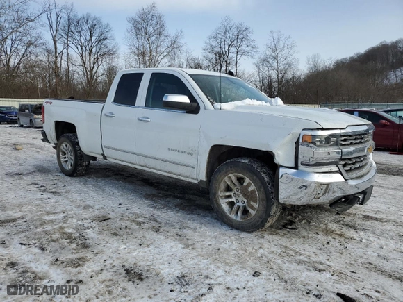 2018 Chevrolet Silverado 1500 LTZ with VIN 1GCVKSEC6JZ312769, listed as a Copart auction lot 41971105 with 49,443 mi miles and Salvage Title. Bid and sale history available at carsss.com. Image 4.