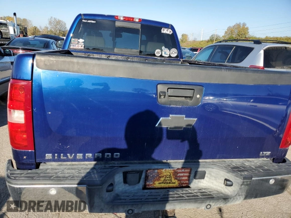2013 Chevrolet Silverado 1500 LTZ with VIN 1GCRKTE74DZ296814, listed as a Copart auction lot 74476753 with 130,643 mi miles and Salvage Title. Bid and sale history available at DreamBid. Image 6.