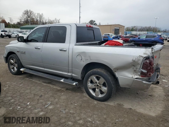 2017 Ram 1500 Big Horn with VIN 3C6RR7LT6HG633306, listed as a Copart auction lot 77959664 with 135,646 mi miles and Salvage title. Bid and sale history available at DreamBid. Image 2.