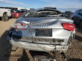 2015 Audi A6 Prestige with VIN WAUHGAFC4FN041391, listed as a Copart auction lot 45207025 with 126,724 mi miles and Salvage title. Bid and sale history available at DreamBid. Image 6.
