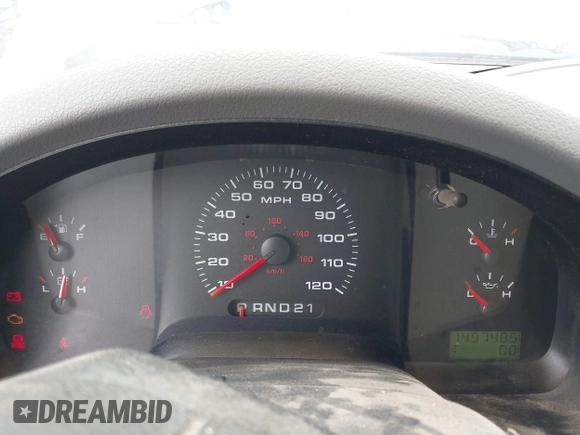 2005 Ford F-150 STX with VIN 1FTRX12W95NA79186, listed as a IAAI auction lot 42433025 with 149,748 mi miles and . Bid and sale history available at DreamBid. Image 7.