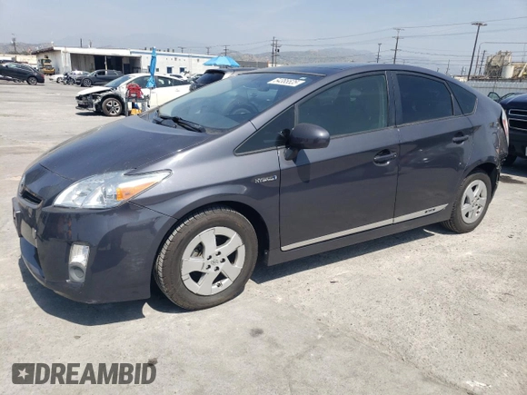 2011 Toyota Prius I z VIN JTDKN3DU9B1387038, wystawiony jako Copart lot #54385525 z przebiegiem 150 051 mil mil oraz Szkoda całkowita • Salvage title. Historia ofert i sprzedaży dostępna na DreamBid. Obrazek 1.