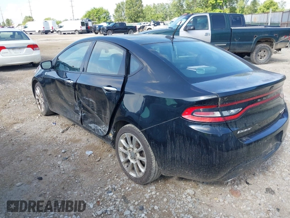 2013 Dodge Dart Limited with VIN 1C3CDFCH3DD206096, listed as a IAAI auction lot 42658477 with 180,606 mi miles and . Bid and sale history available at DreamBid. Image 3.