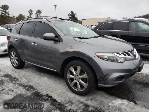 2013 Nissan Murano SV with VIN JN8AZ1MW7DW312161, listed as a Copart auction lot 43548415 with 89,304 mi miles and Salvage Title. Bid and sale history available at carsss.com. Image 4.
