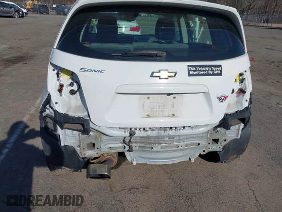 2020 Chevrolet Sonic LT with VIN 1G1JG6SB8L4109586, listed as a IAAI auction lot 41789746 with 104,200 mi miles and . Bid and sale history available at DreamBid. Image 16.