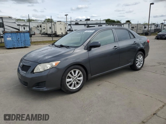 2010 Toyota Corolla with VIN 1NXBU4EE0AZ279996, listed as a Copart auction lot 52046195 with 244,615 mi miles and Salvage Title. Bid and sale history available at carsss.com. Image 1.