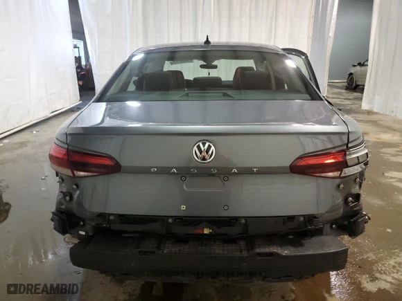2020 Volkswagen Passat 2.0T SE with VIN 1VWSA7A37LC011195, listed as a Copart auction lot 72606252 with 53,457 mi miles. Bid and sale history available at carsss.com. Image 6.