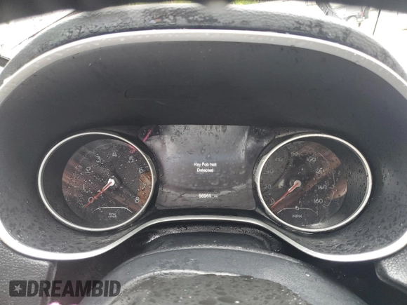 2019 Jeep Compass Latitude with VIN 3C4NJDBB6KT641300, listed as a Copart auction lot 55918885 with 96,965 mi miles and Clean title. Bid and sale history available at DreamBid. Image 9.